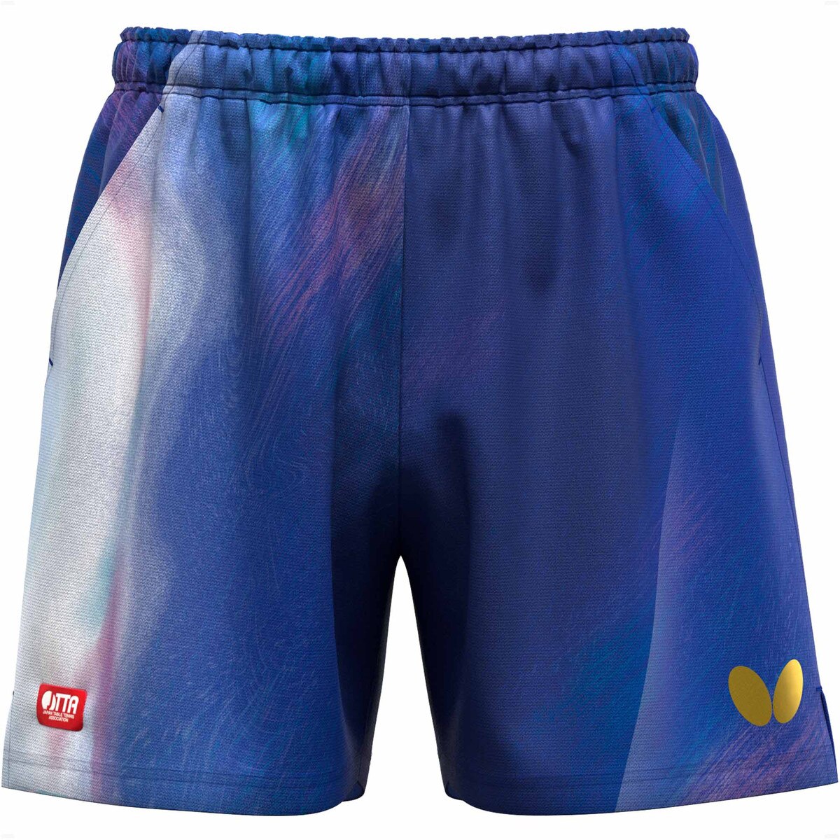 Butterfly Infiria Table Tennis Shorts - Blue - Front
